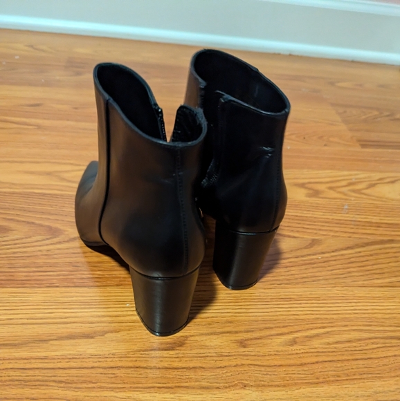 STUART WEITZMAN Ankle BOOTS Black Leather size 7 - Picture 11 of 12